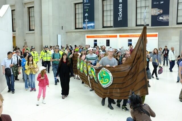 Viking Longship in the British Museum