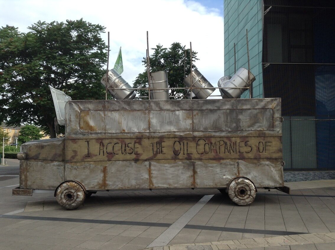 The Battle Bus, Peckham Square