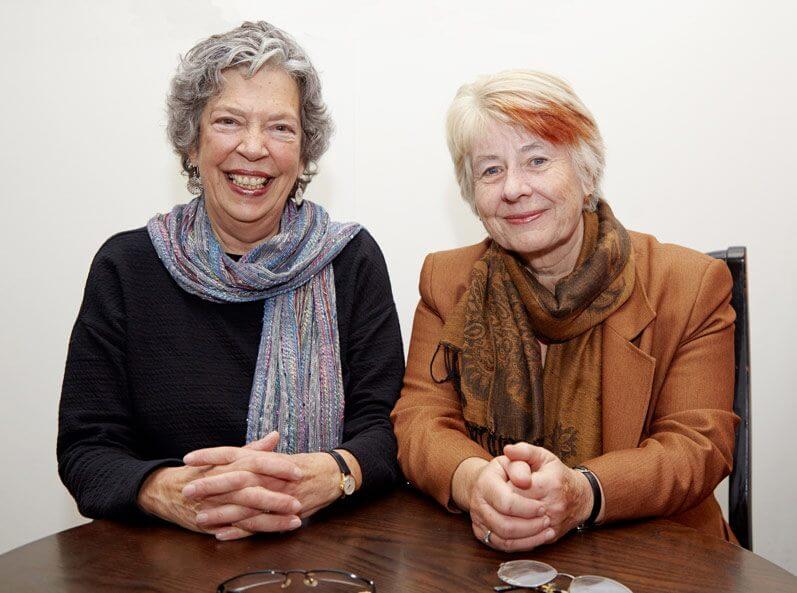 Esther Salamon and Lucy Fairley (Lucy on the right)