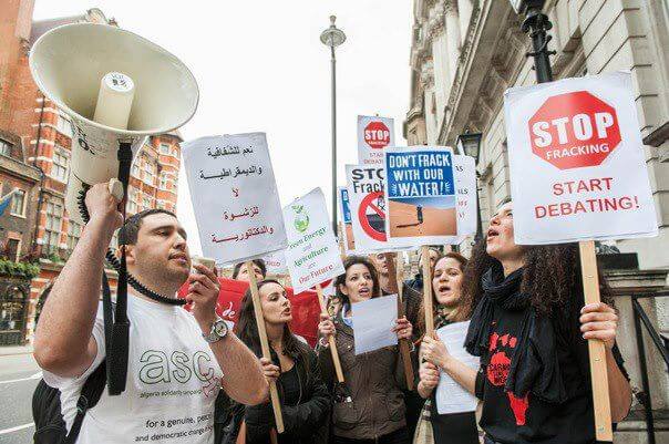 “Gaz de schiste – c’est fasciste!” – Don’t Frack Algeria