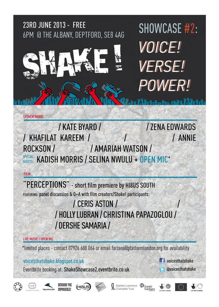 Official: Shake! Showcase at least 18% better than Glastonbury