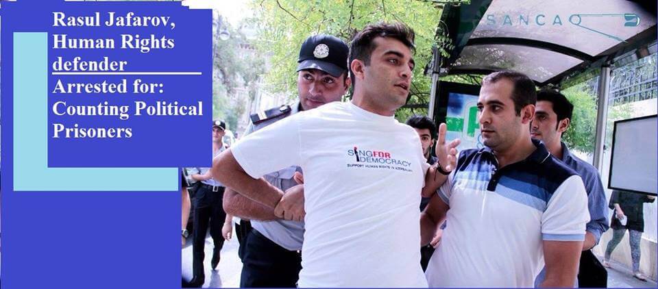 Human rights activist and Platform ally Rasul Jafarov arrested in Azerbaijan