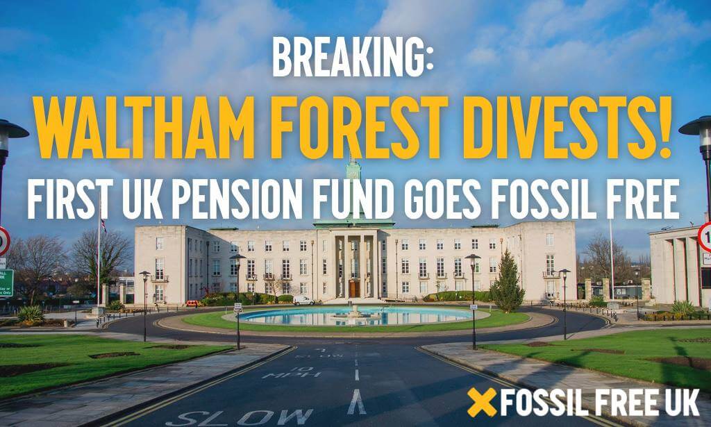 First UK Pension Fund divests 100% from fossil fuels